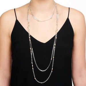Stella & Dot Setta Mixed Metal Layering Necklace